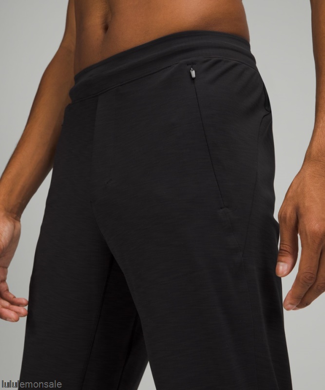Lululemon Deutschland DELULU715 | Lululemon Deutschland Schwarz Meliert Balancer Hose 27
